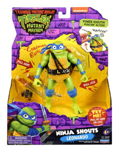 Picture of Teenage Mutant Ninja Turtles Mayhem Ninja Shouts Leonardo